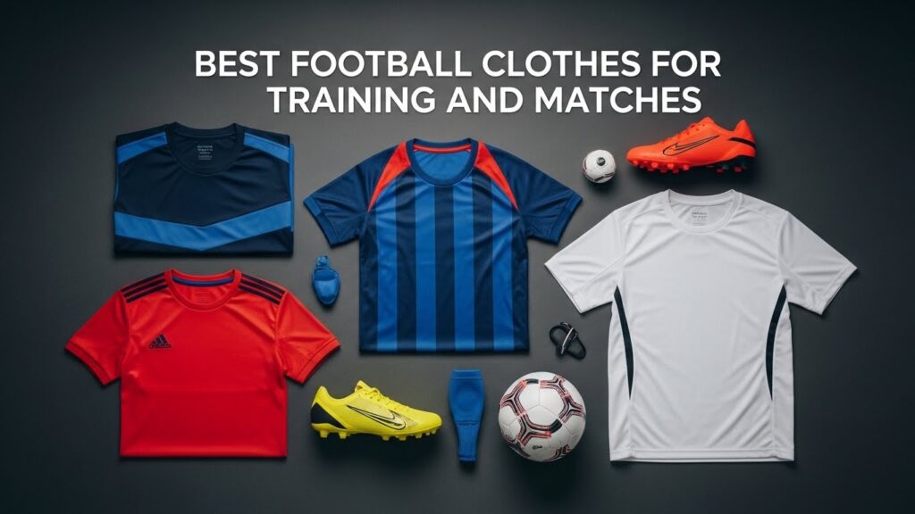 أفضل ملابس كرة القدم للتمرين والمباريات